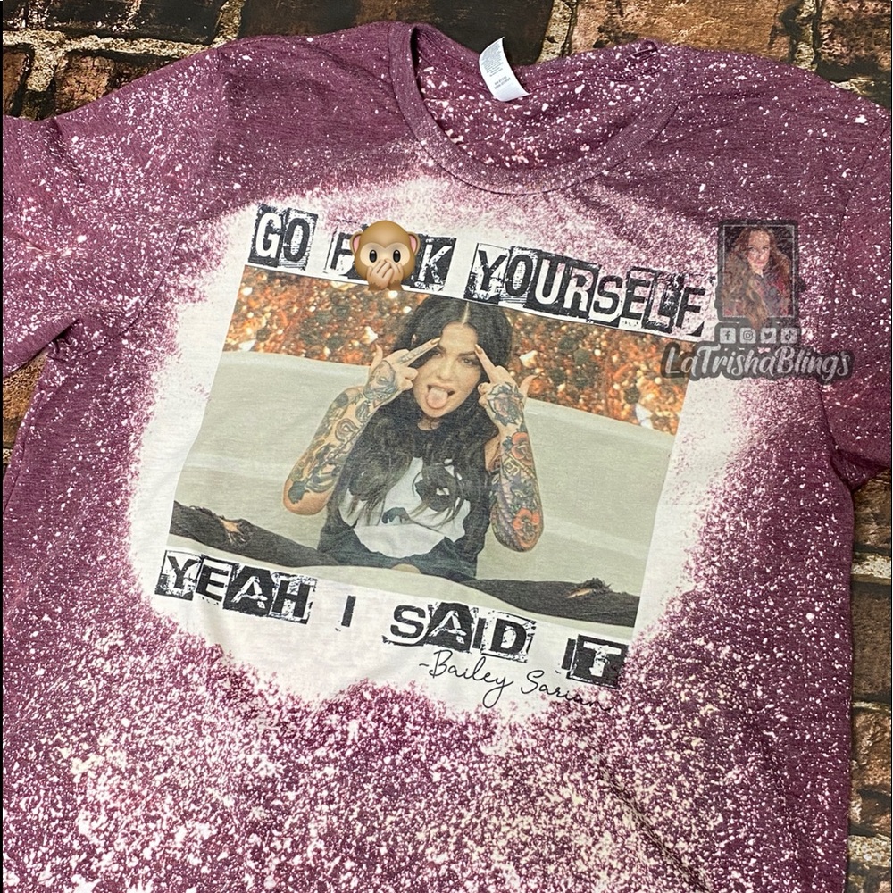 Bleached Bailey Sarian shirt